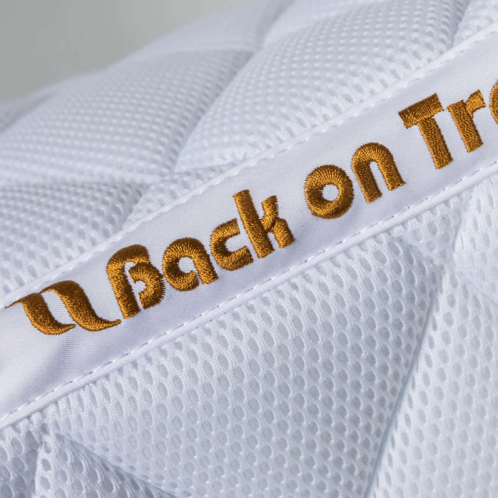 Back on Track Tapis de Selle Airflow de Saut Blanc