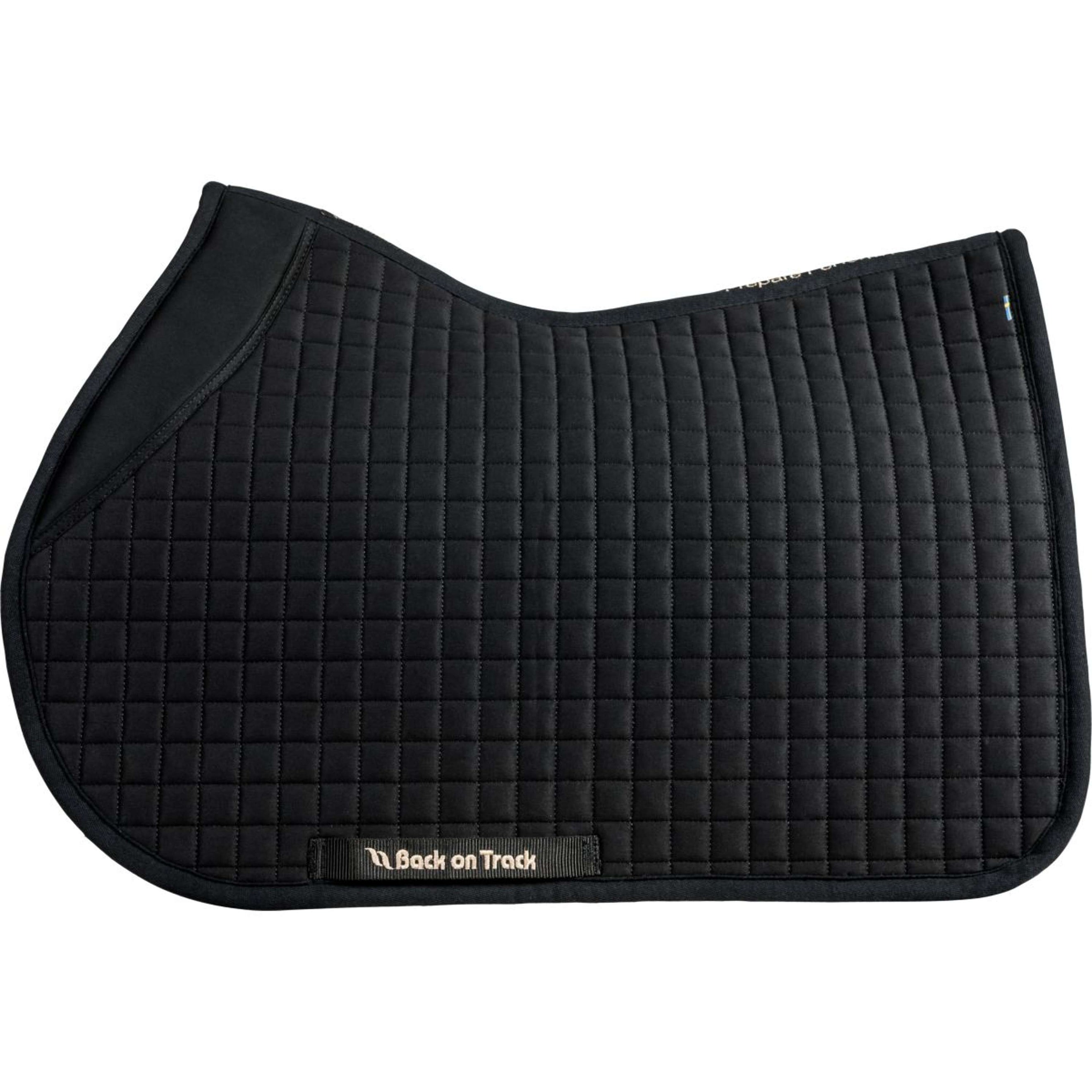 Back on Track Tapis de Selle No. III de Saut Noir Back on Track Tapis de Selle No. III de Saut Noir