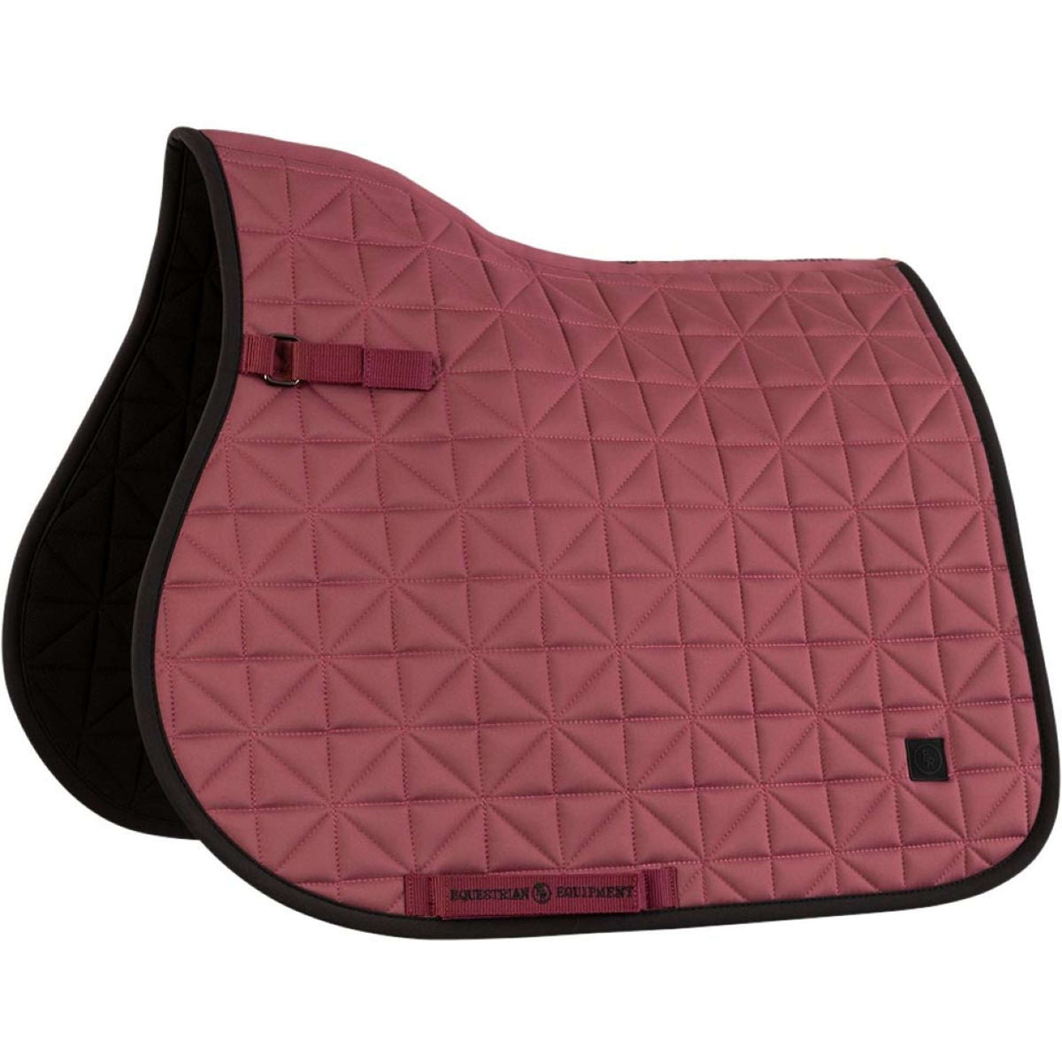 BR Tapis de Selle Lilly Polyvalence Maroon Red
