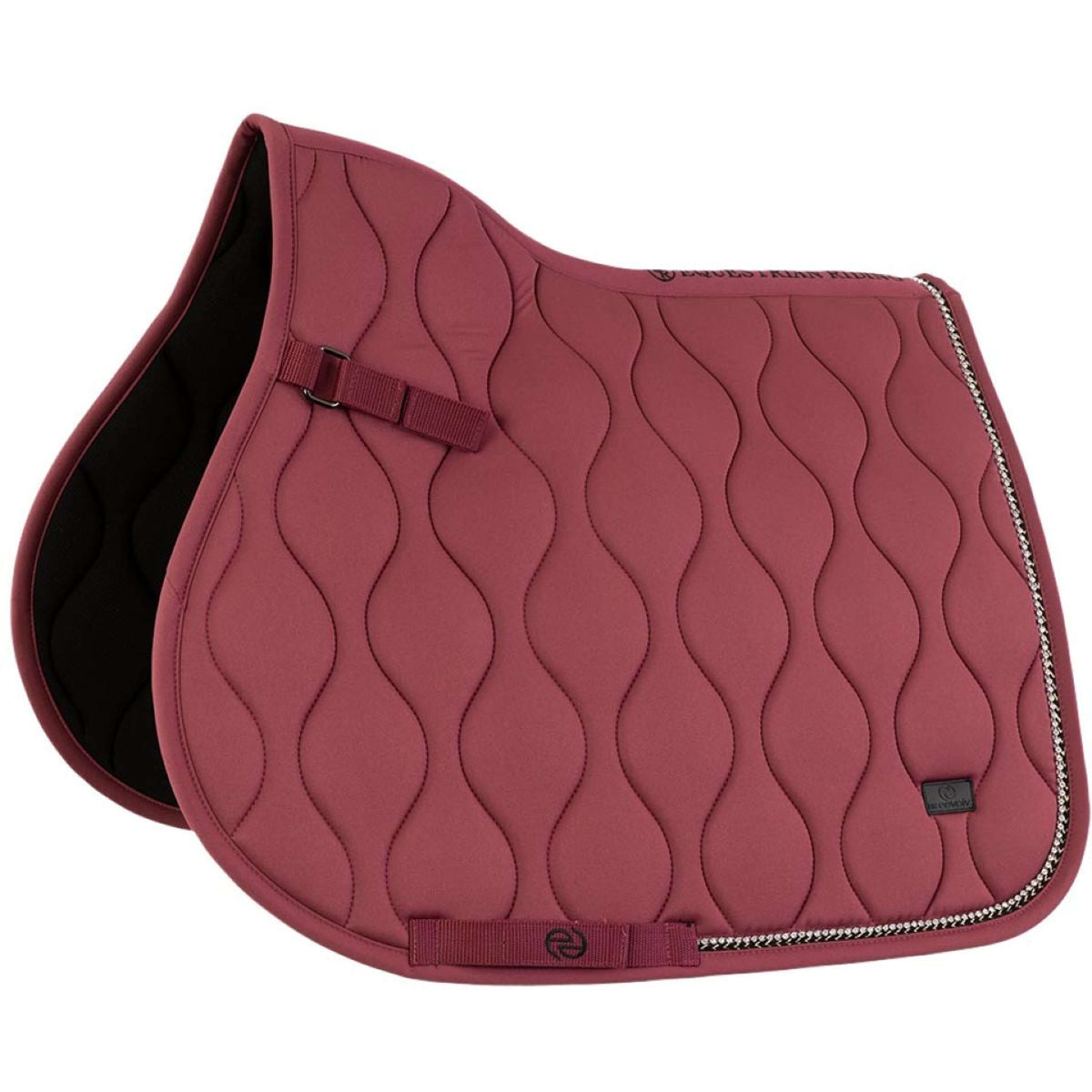 BR Tapis de Selle Eevolv Louise Polyvalence Maroon Red
