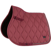 BR Tapis de Selle Eevolv Louise Polyvalence Maroon Red