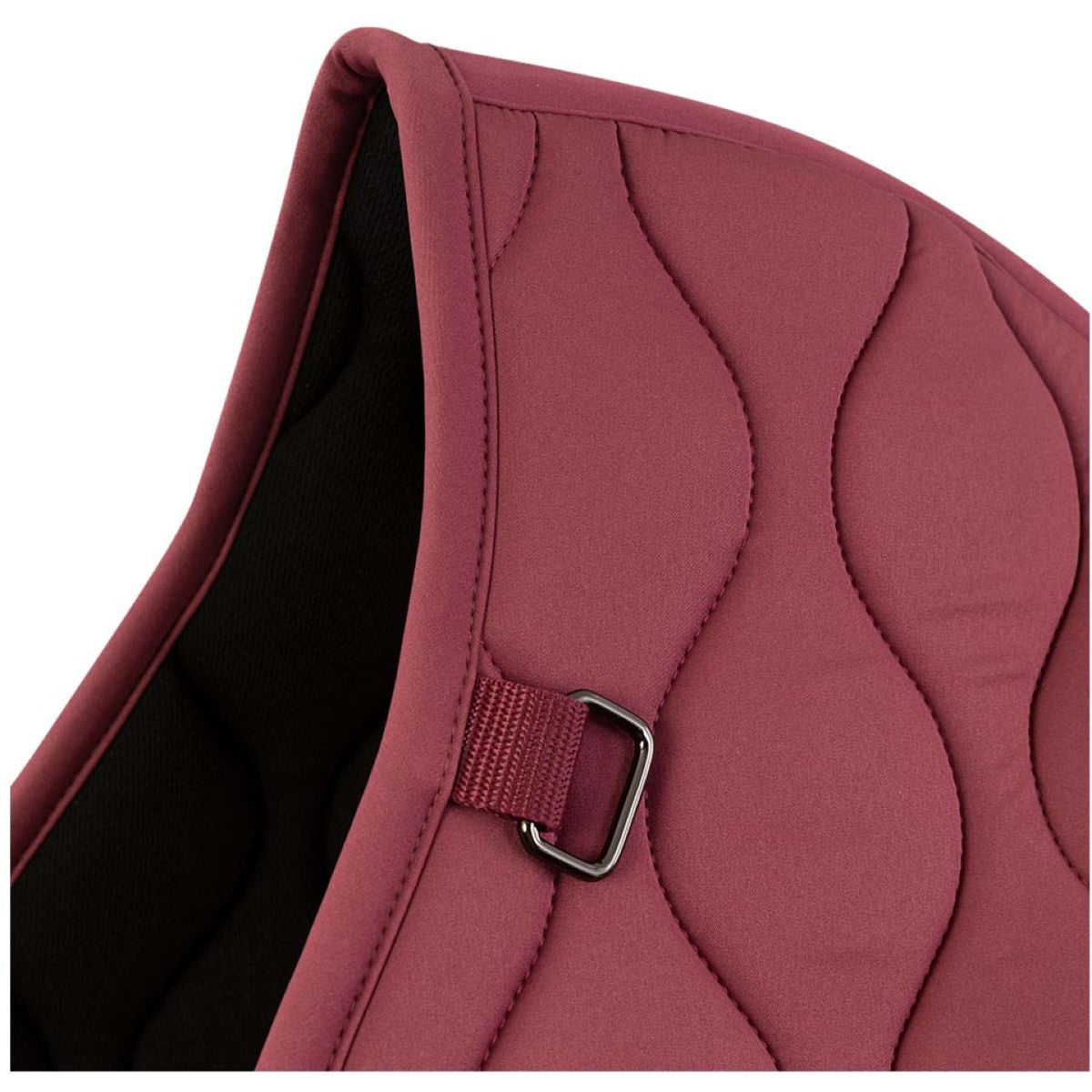 BR Tapis de Selle Eevolv Louise Polyvalence Maroon Red