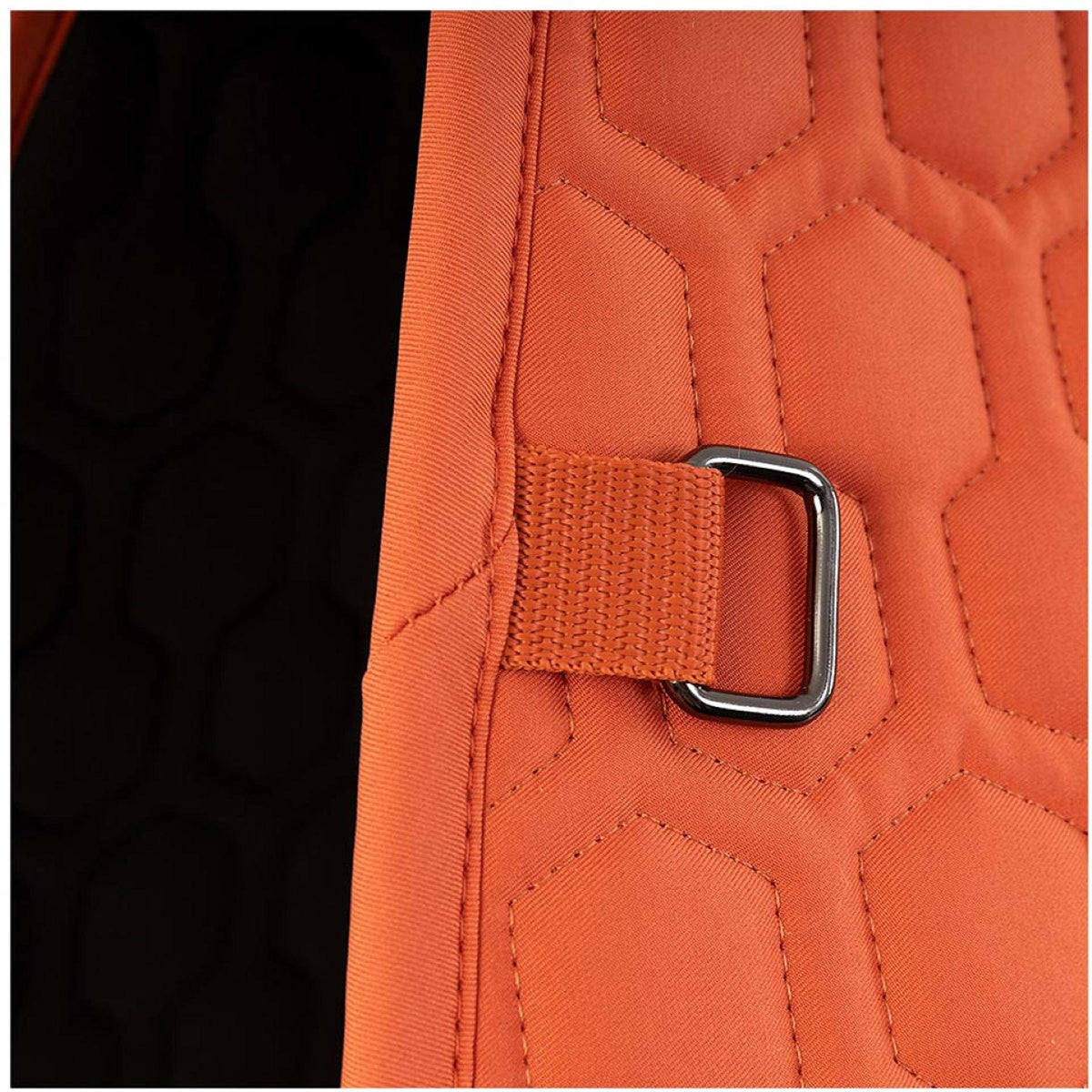 BR Tapis de Selle Kaya Dressage Mecca Orange