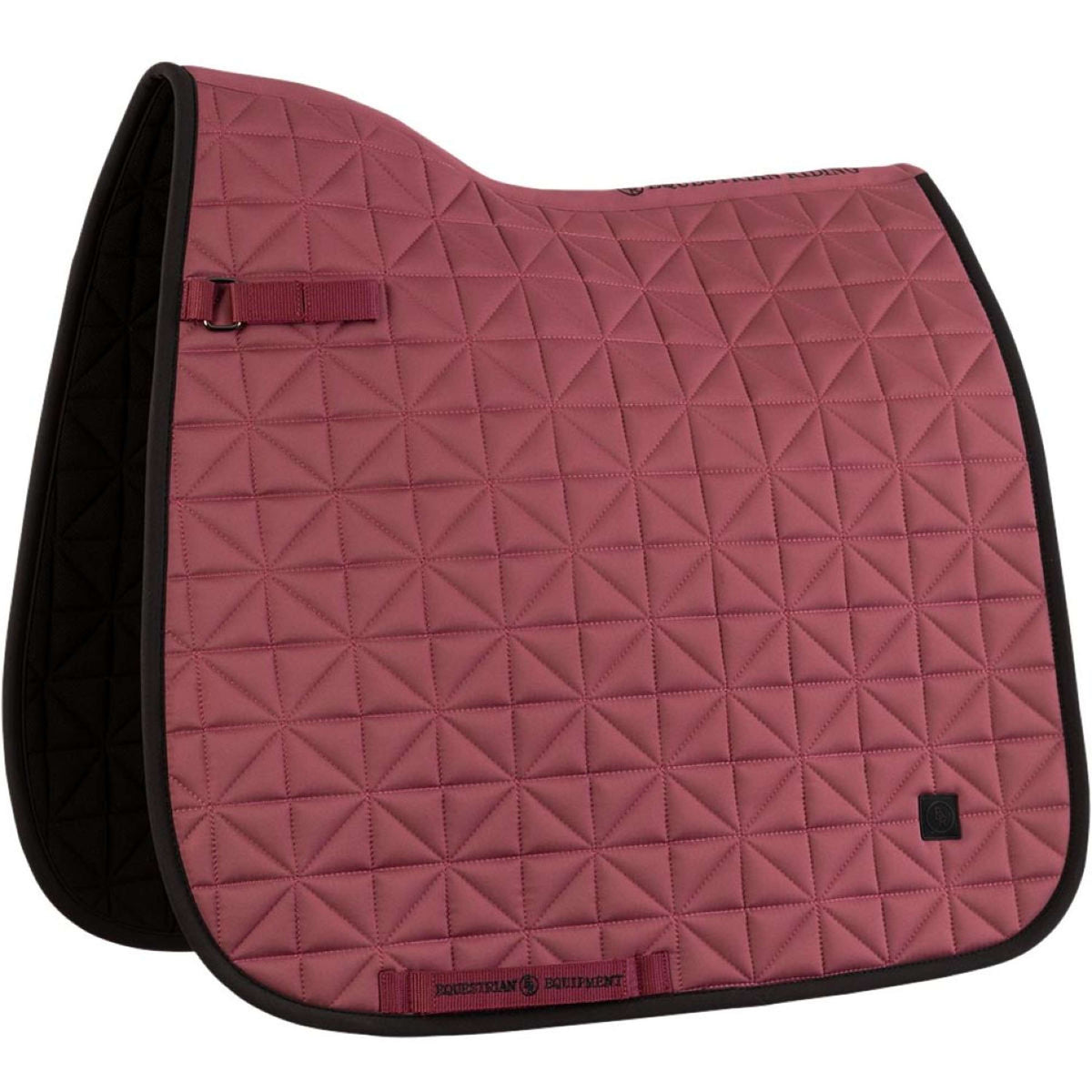BR Tapis de Selle Lilly Dressage Maroon Red