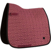 BR Tapis de Selle Lilly Dressage Maroon Red