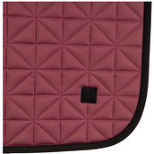 BR Tapis de Selle Lilly Dressage Maroon Red