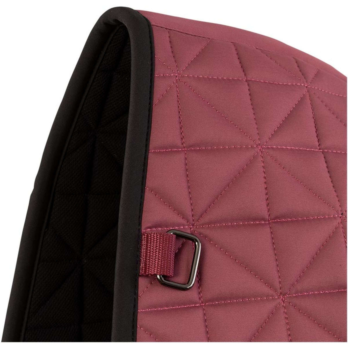 BR Tapis de Selle Lilly Dressage Maroon Red