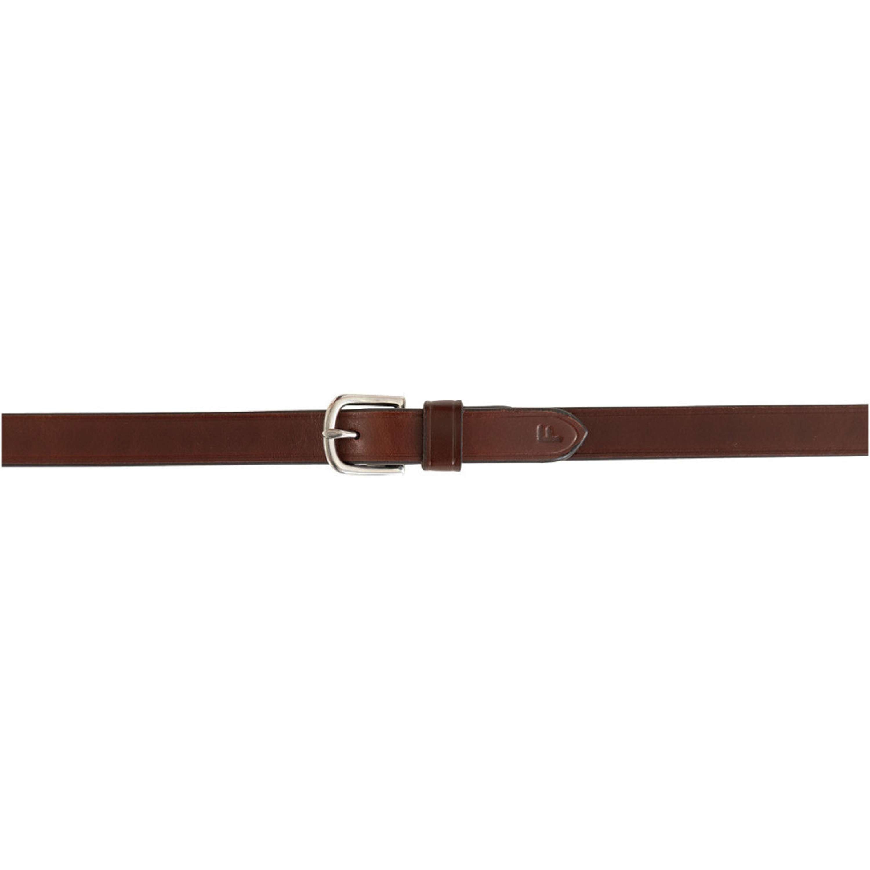 BR Rênes Hunter Cuir Tressé Oak/Silver
