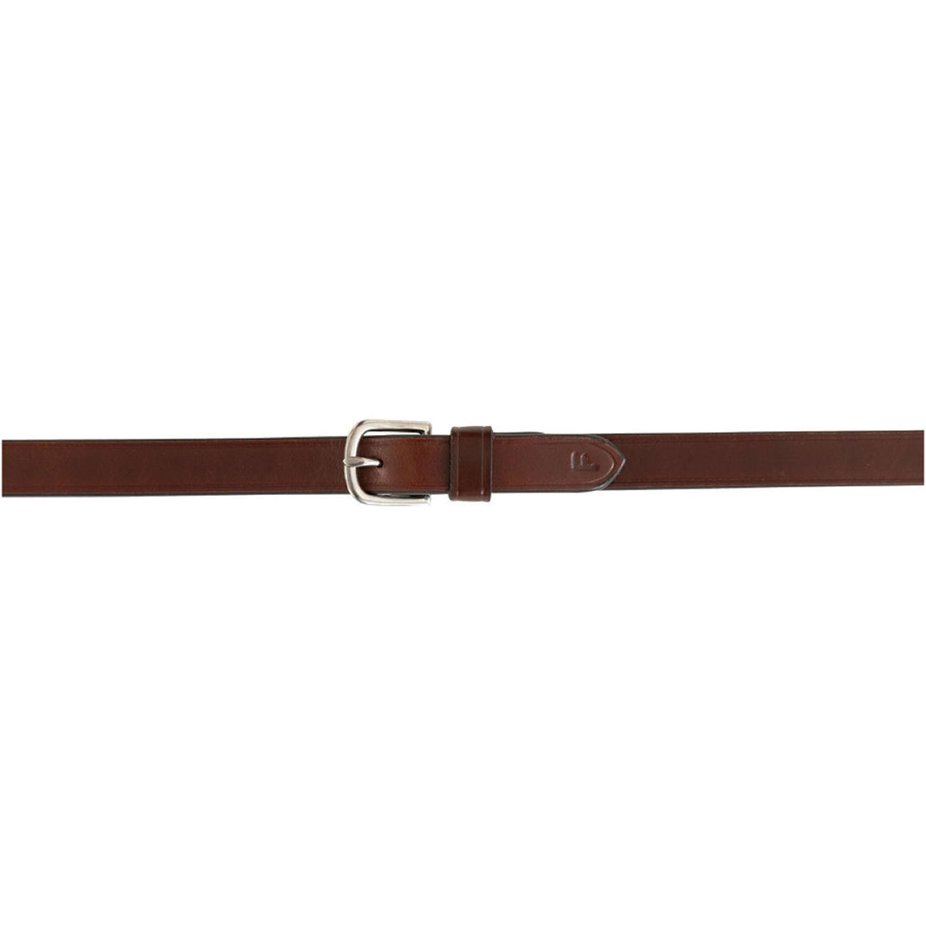 BR Rênes Hunter Cuir Tressé Oak/Silver