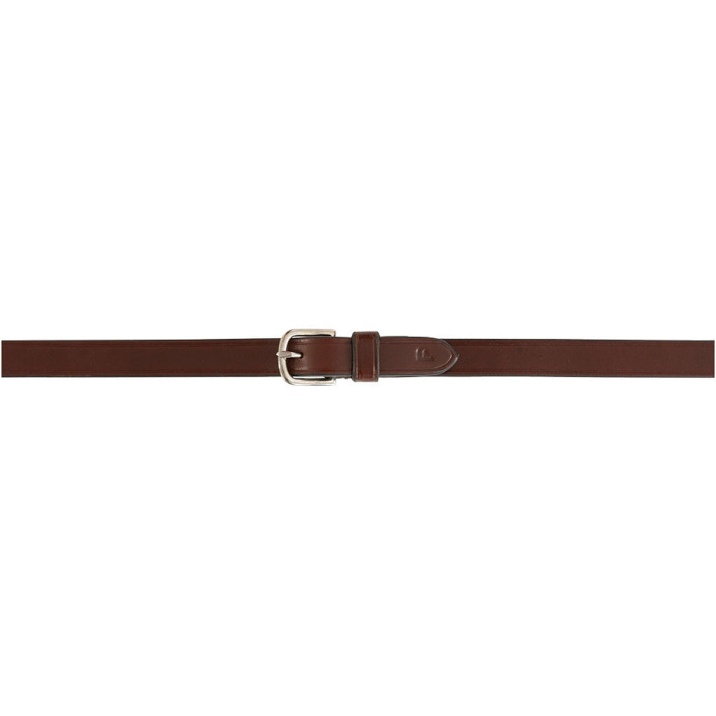 BR Rênes Cuir avec Arrêts Oak/Silver