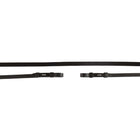 BR Rênes de Filet Cuir Fermé 13mm Blind Noir/Argent