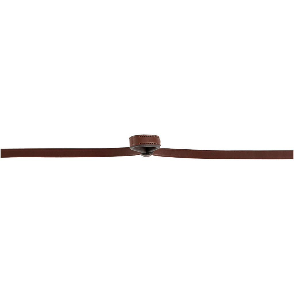 BR Rênes de Filet Cuir Fermé 13mm Blind Oak/Silver
