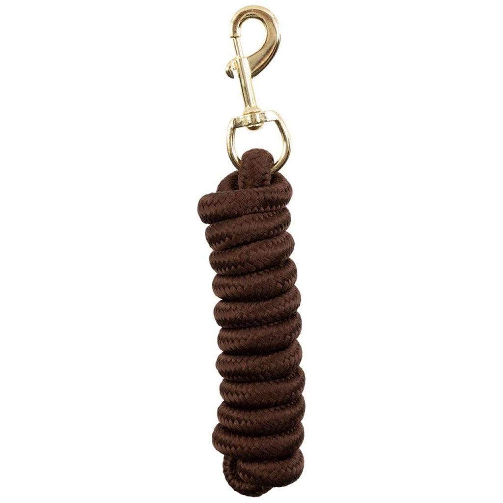 BR Corde pour Licol Mousqueton En Laiton Choco Martini
