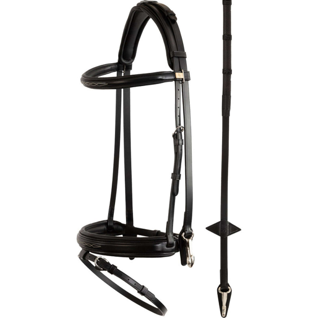 BR Bride Seaford Noir/Argent