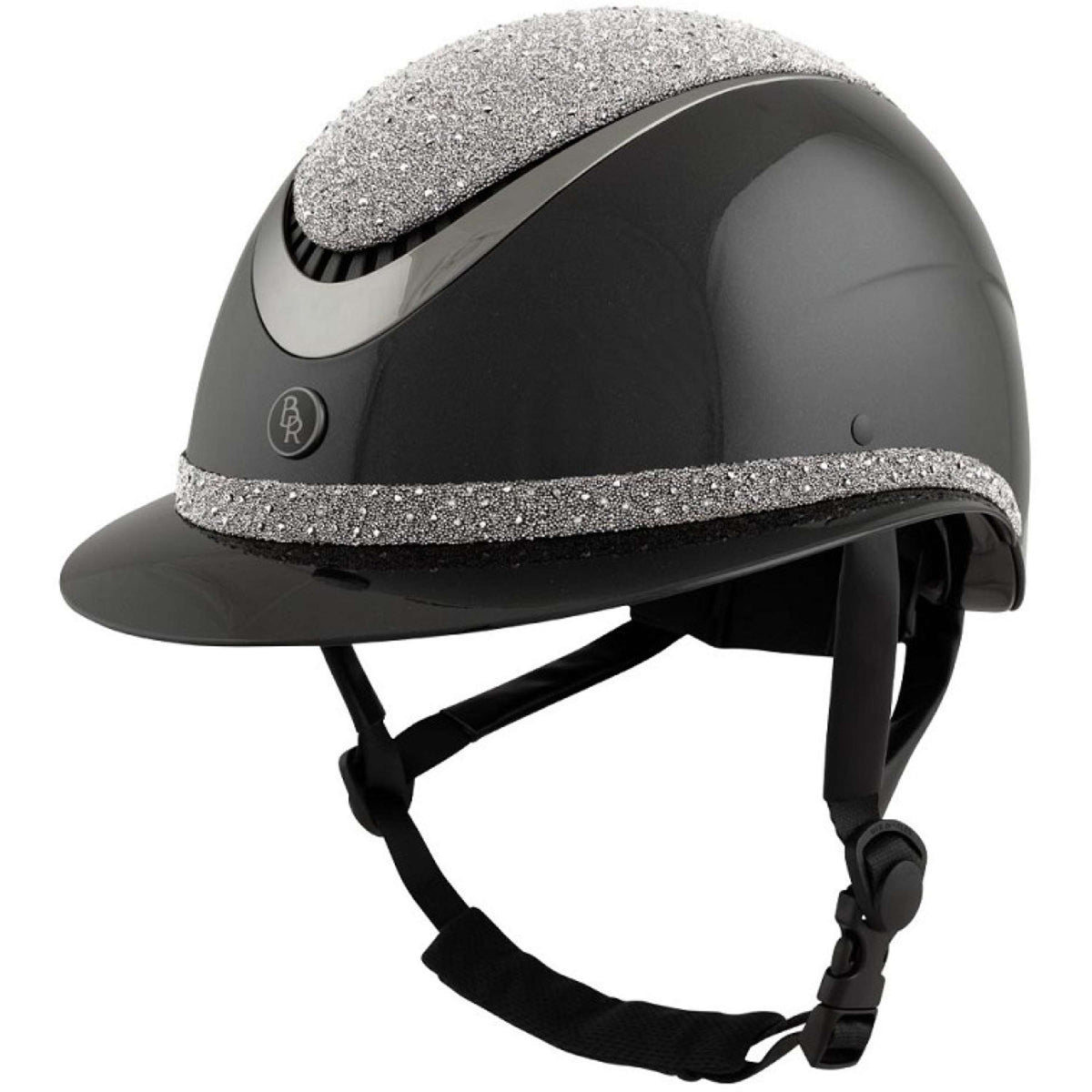 BR Bombe Theta Plus Dazzling Glamourous Glossy Noir/Métal