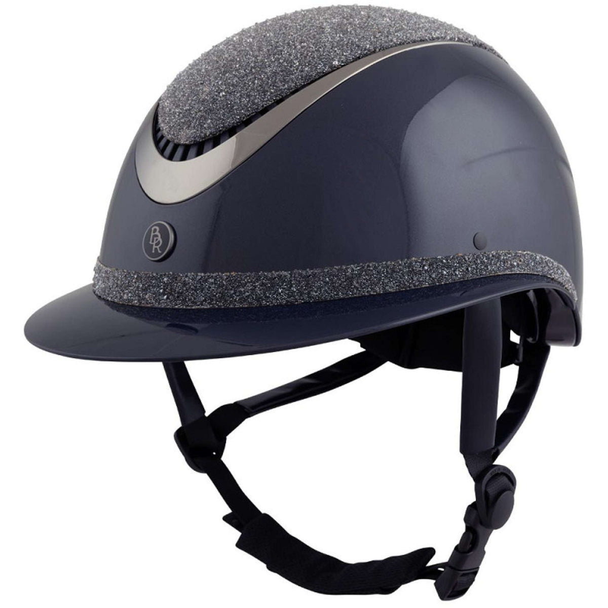 BR Bombe Theta Plus Dazzling Glamourous Glossy Navy/Gunmetal