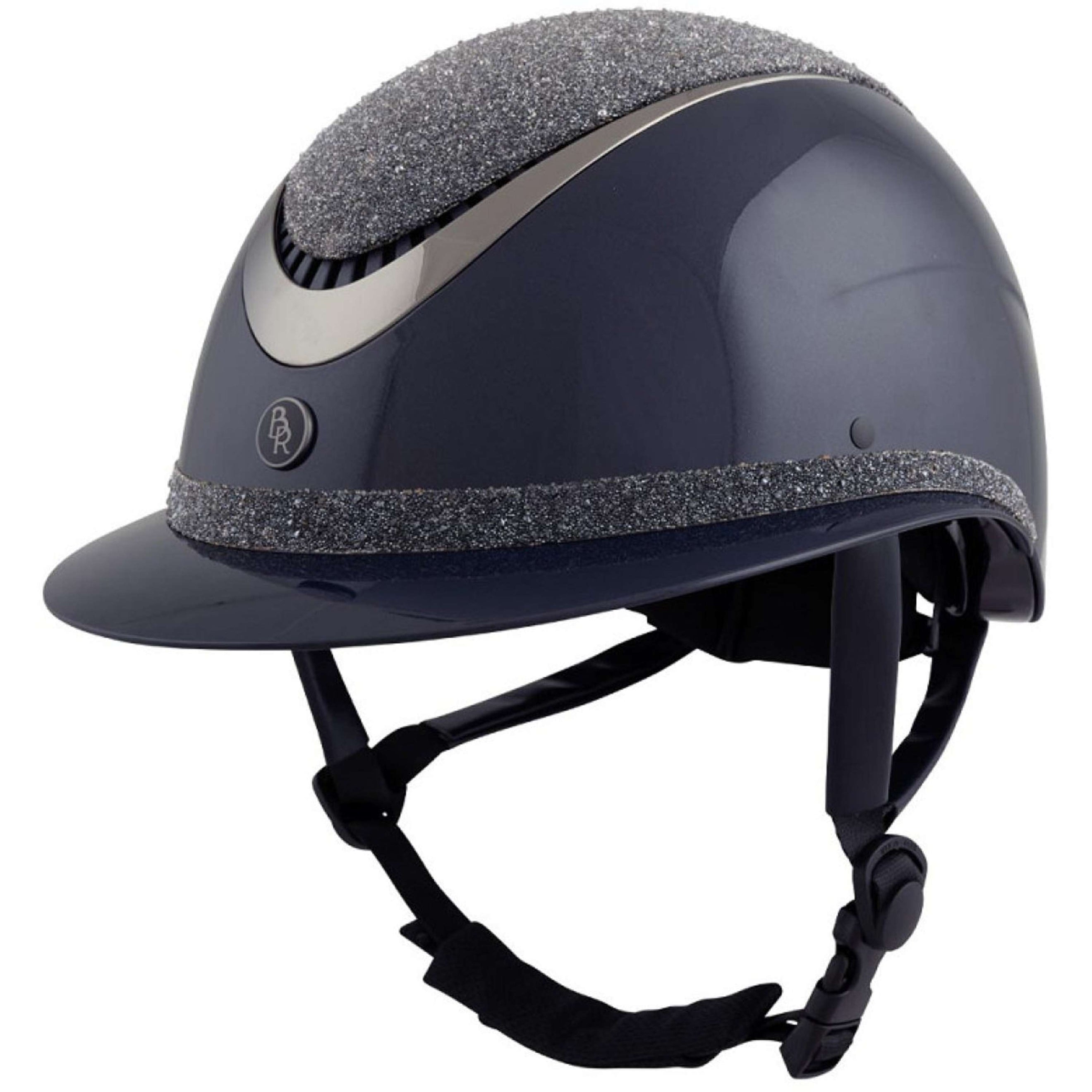 BR Bombe Theta Plus Dazzling Glamourous Glossy Navy/Gunmetal
