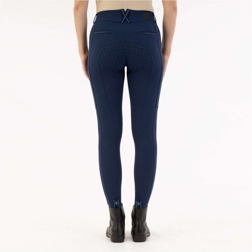 BR Pantalon d'Équitation Kelsey Full Grip Pageant Blue