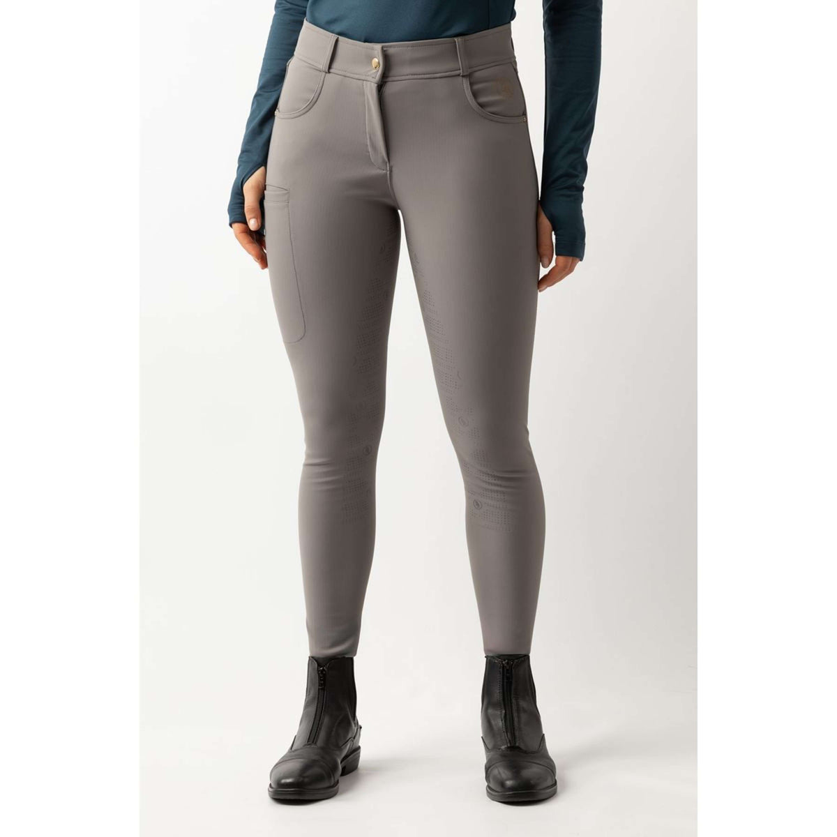 BR Legging d'Équitation Lendsey Full Grip Dames Pyrite
