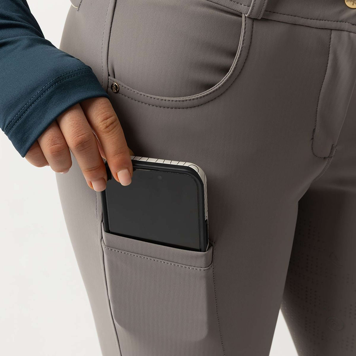 BR Legging d'Équitation Lendsey Full Grip Dames Pyrite