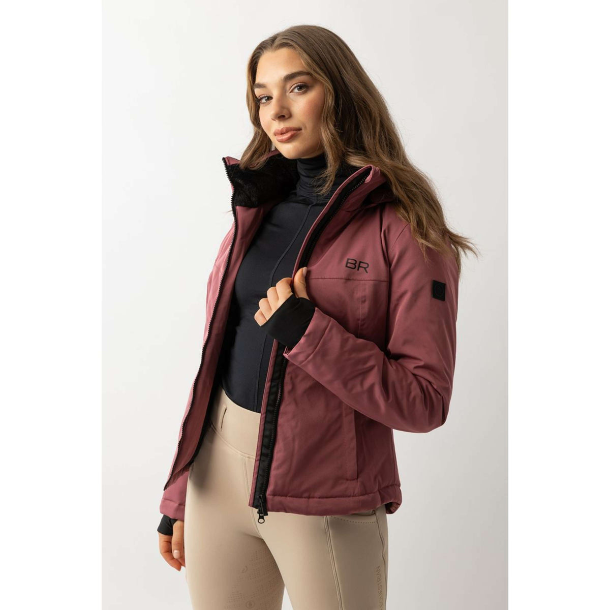 BR Veste Lena Femme Maroon Red
