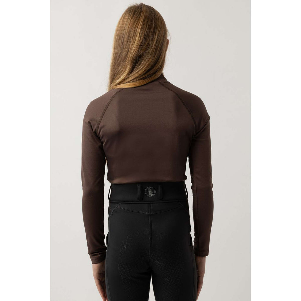 BR Pull à Col Eevolv Linn Enfants Choco Martini