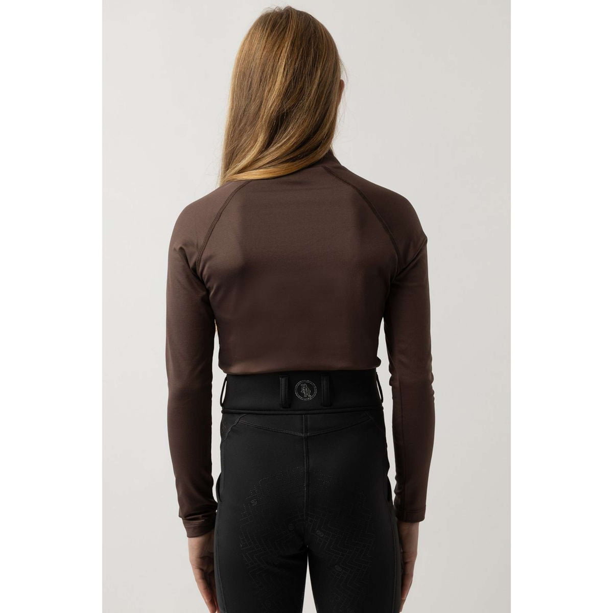 BR Pull à Col Eevolv Linn Enfants Choco Martini