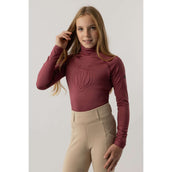 BR Pull à Col Eevolv Linn Enfants Maroon Red