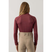 BR Pull à Col Eevolv Linn Enfants Maroon Red