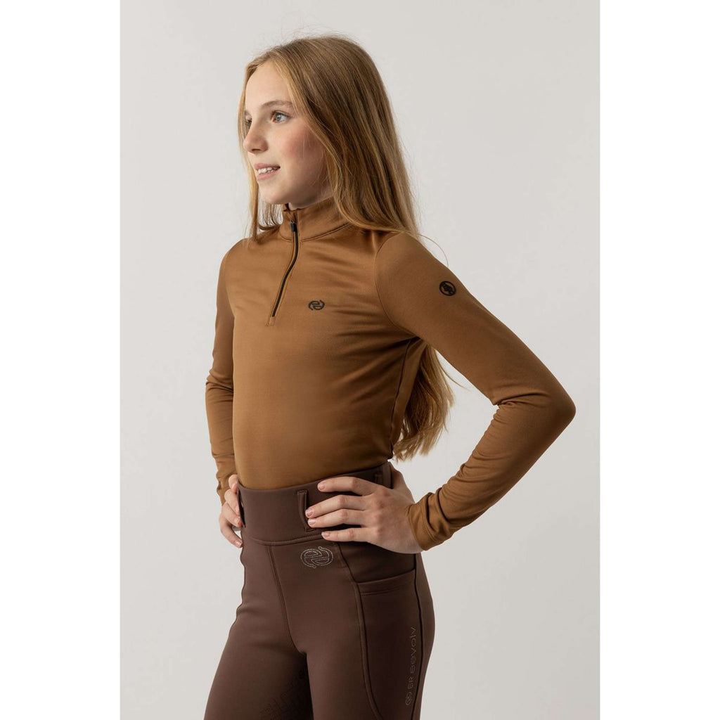 BR Pullover Eevolv Lizzy Enfants Cognac Ochre