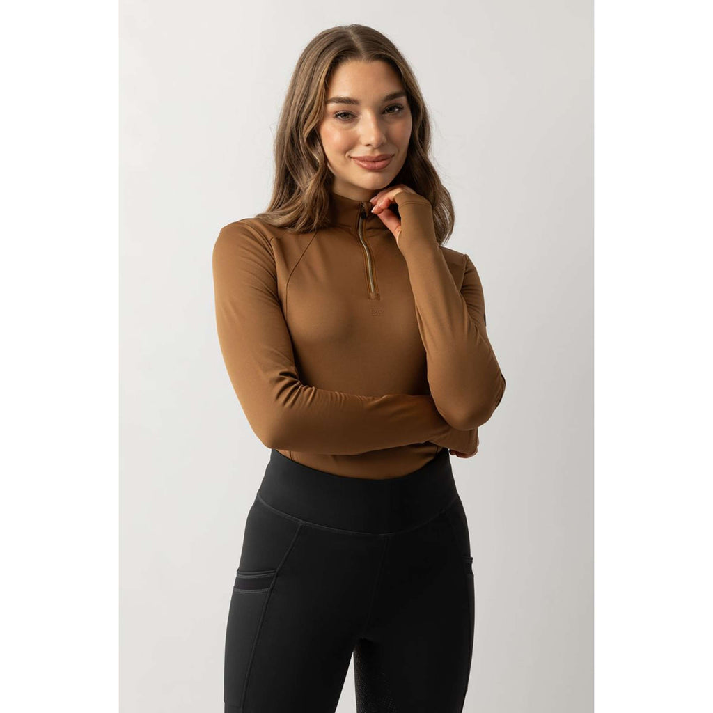 BR Shirt Lieke Femme Cognac Ochre