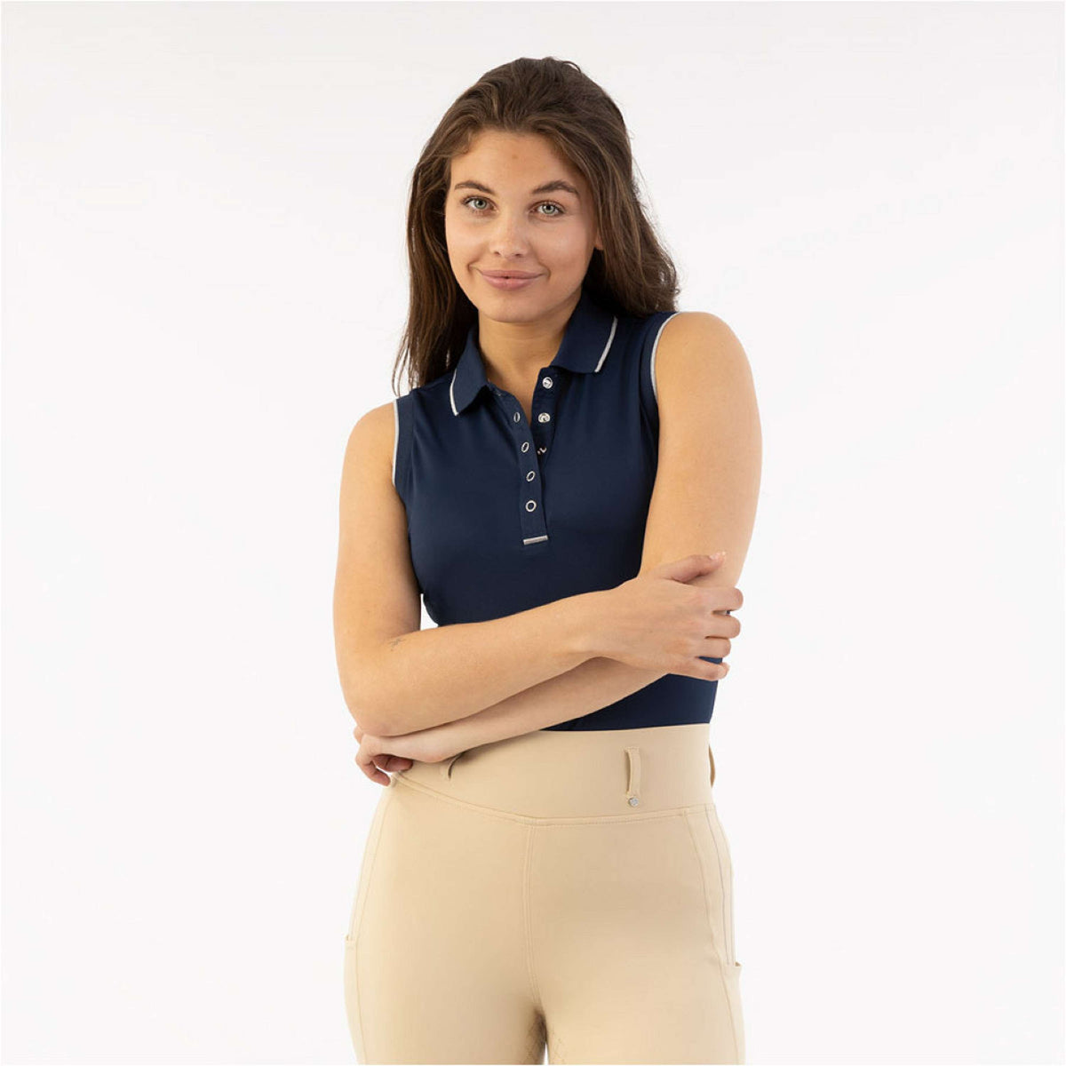 BR Polo Kiki Sans Manche Pageant Blue