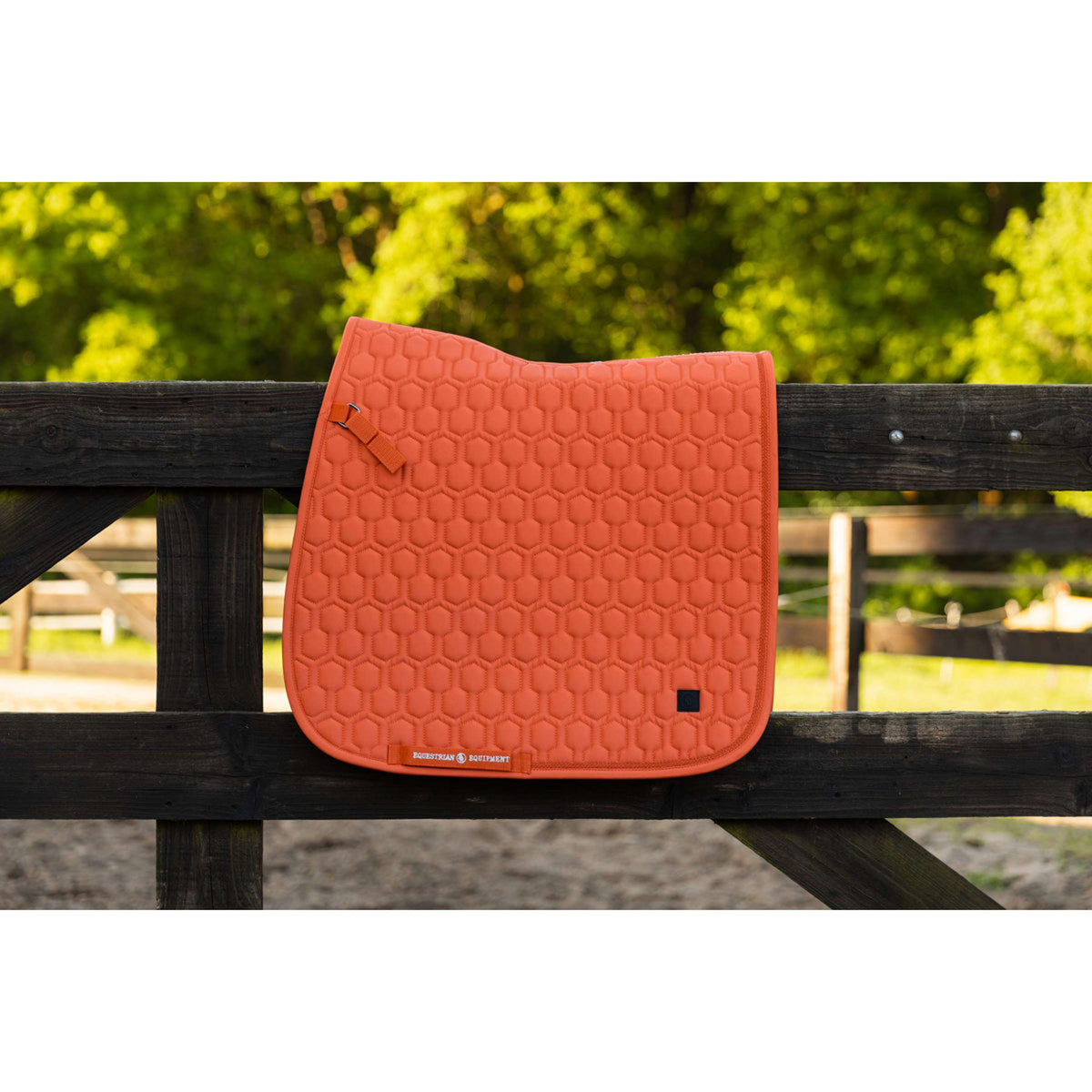 BR Tapis de Selle Kaya Dressage Mecca Orange