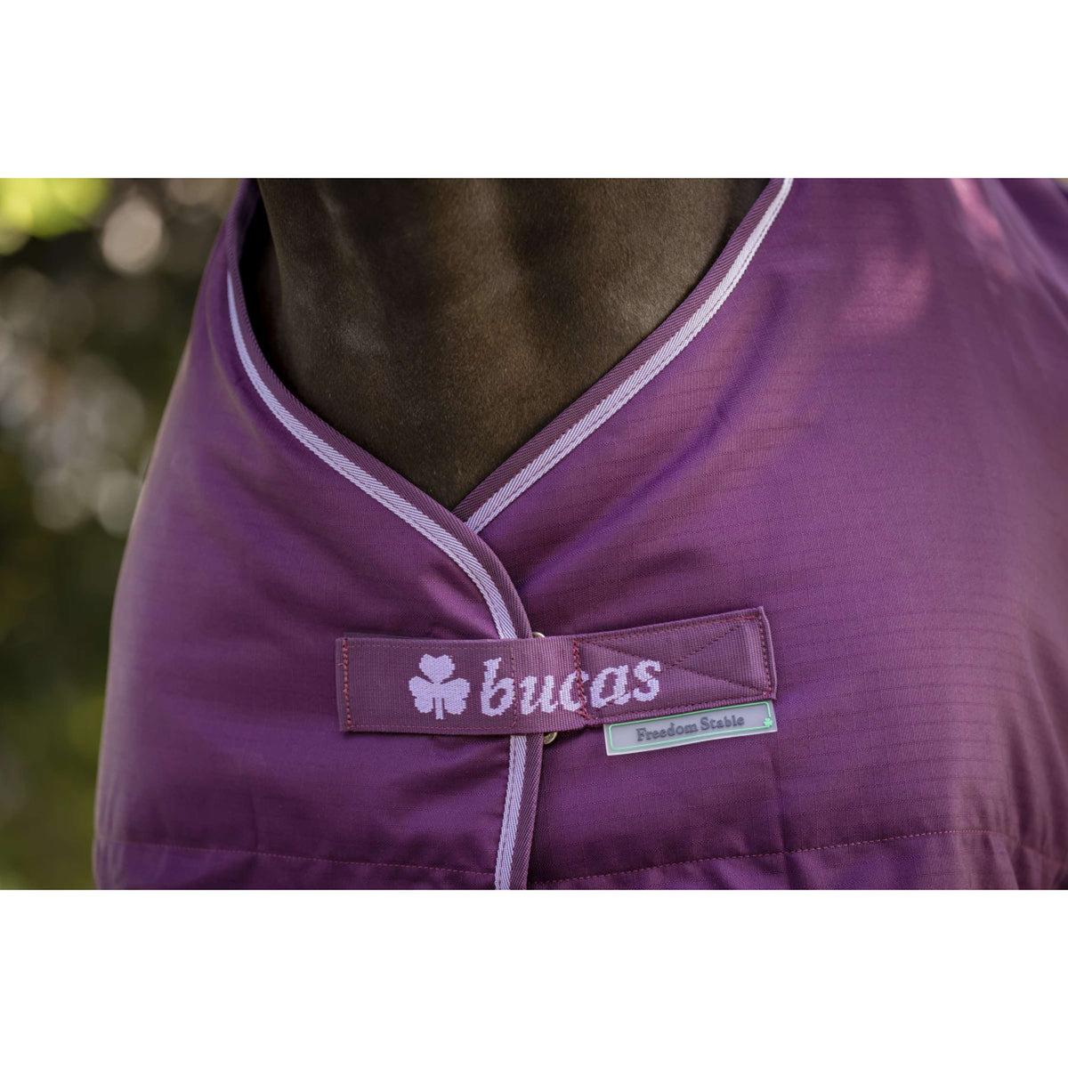 Bucas Freedom Couverture d'Écurie 300g Blackberry
