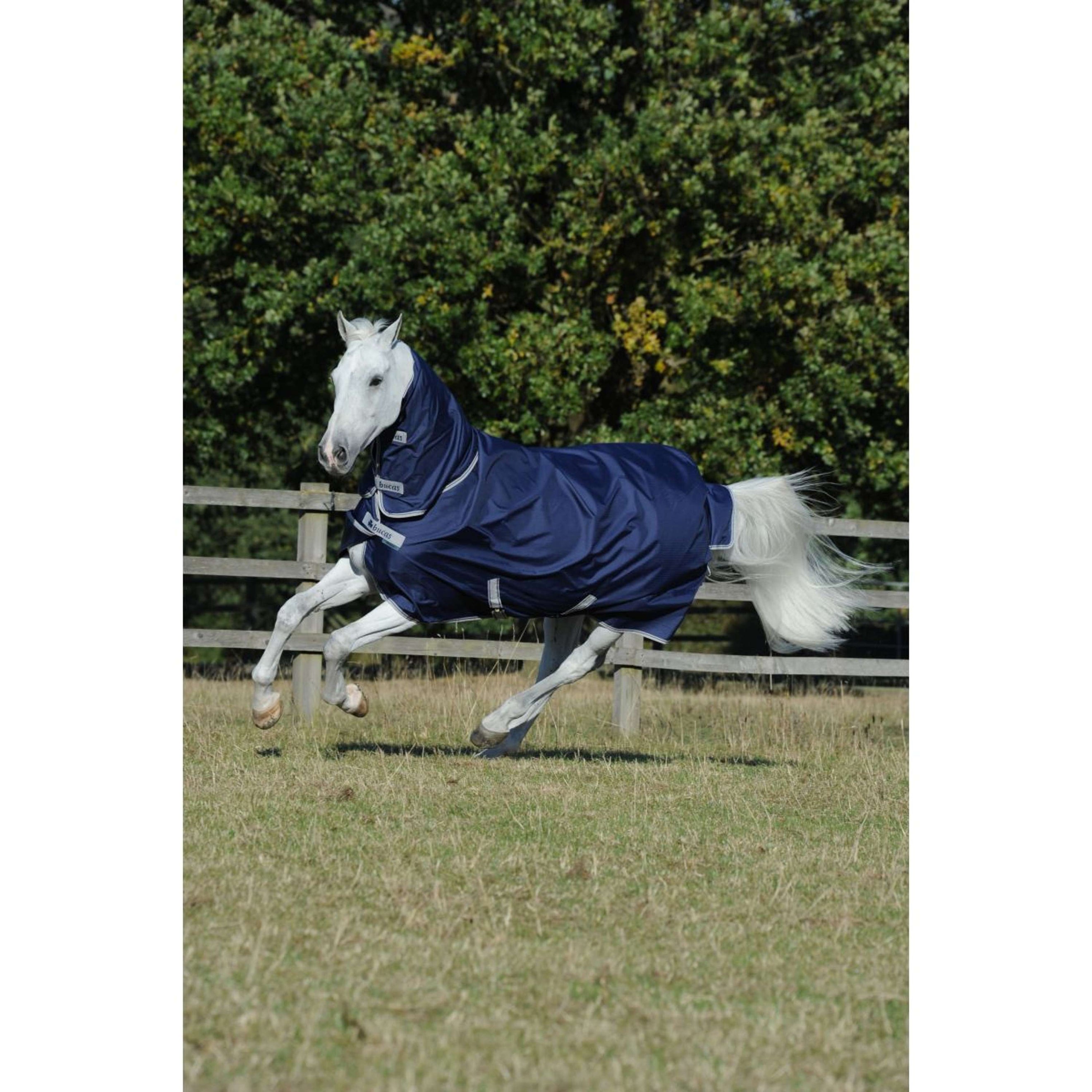Bucas Freedom Turnout Full Neck 300g Marin/Argente Bucas Freedom Turnout Full Neck 300g Marin/Argente