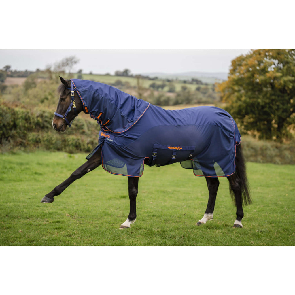 Bucas Therapy X-Range Rain Bleu Marine/Orange