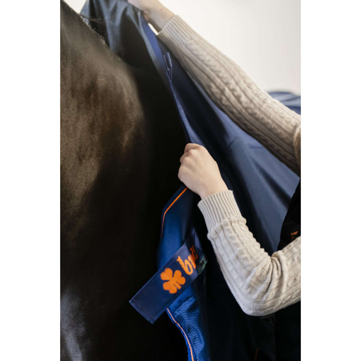Bucas Therapy X-Range Rain Bleu Marine/Orange