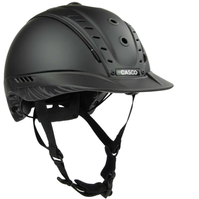 Casco Bombe Mistrall 2 Floral Black