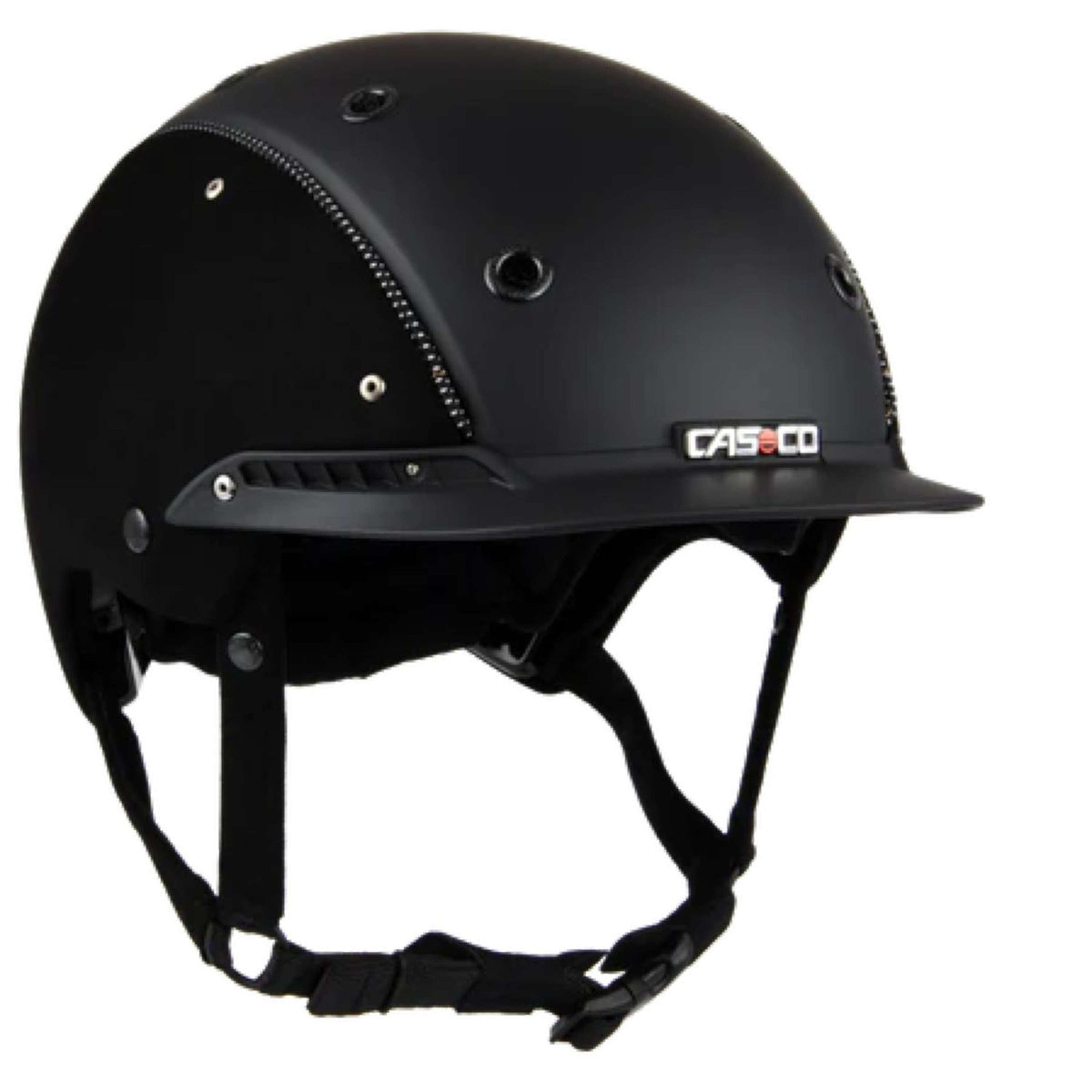 Casco Bombe Champ-3 Nubuk Black