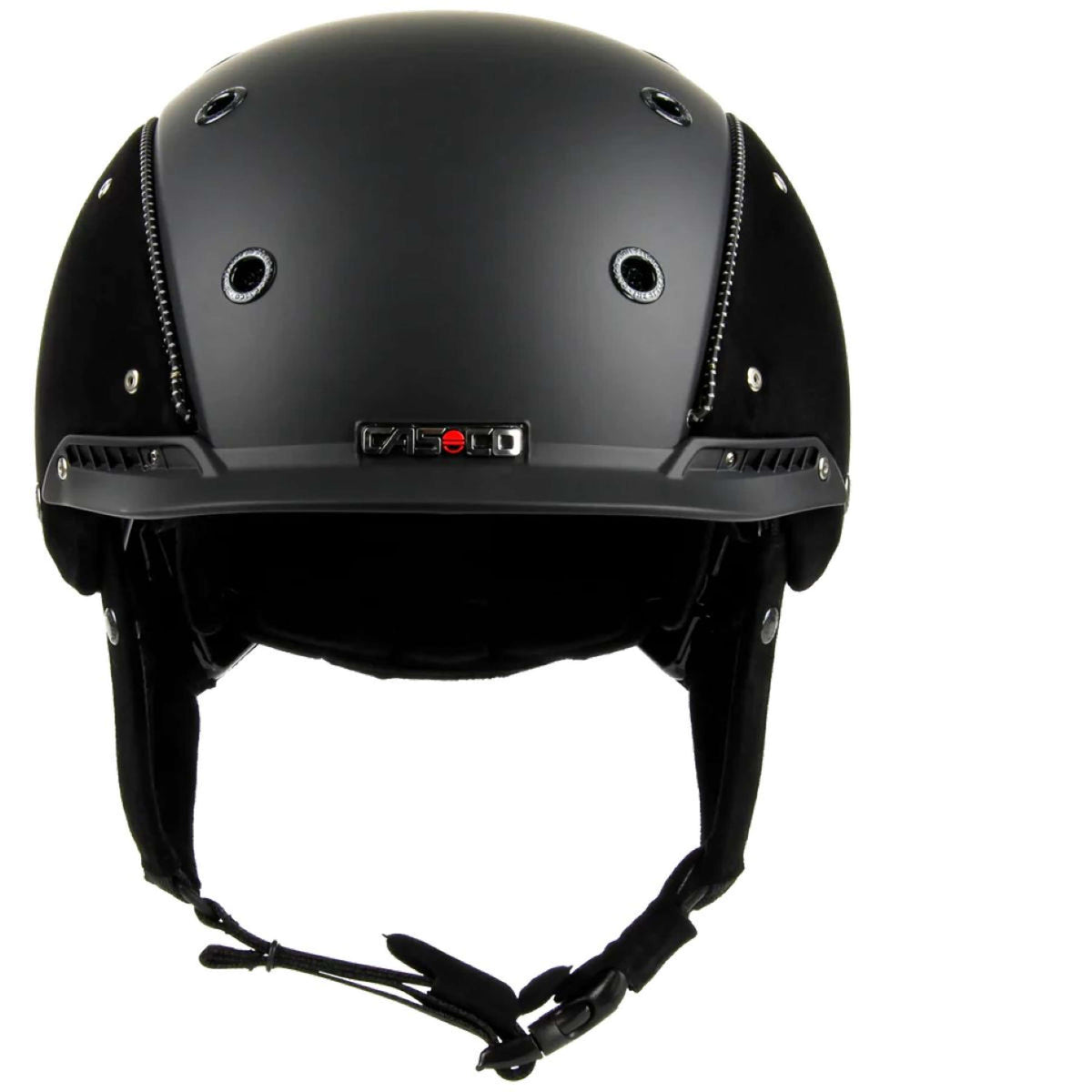 Casco Bombe Champ-3 Nubuk Black