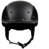 Casco Bombe Champ-3 Nubuk Black