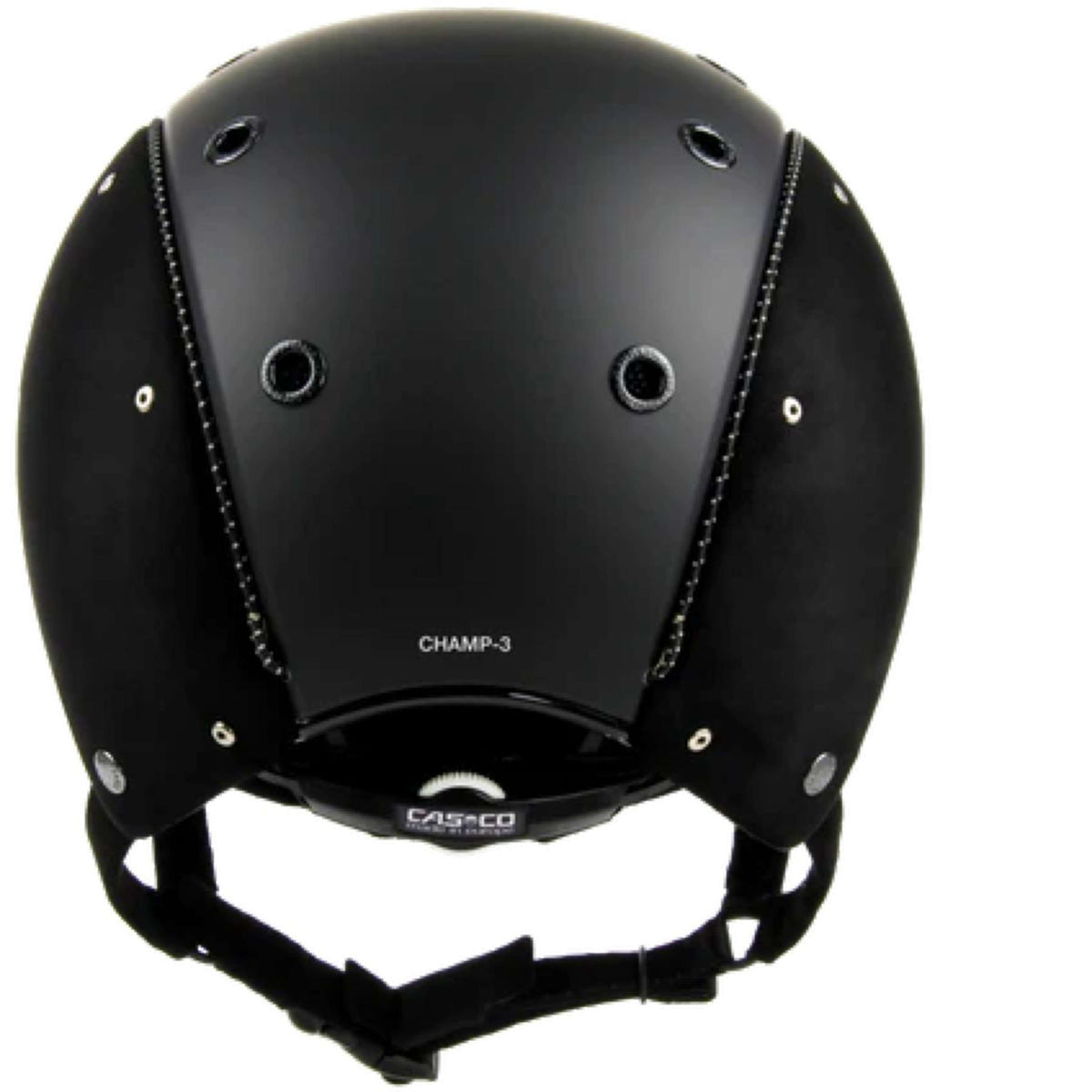 Casco Bombe Champ-3 Nubuk Black