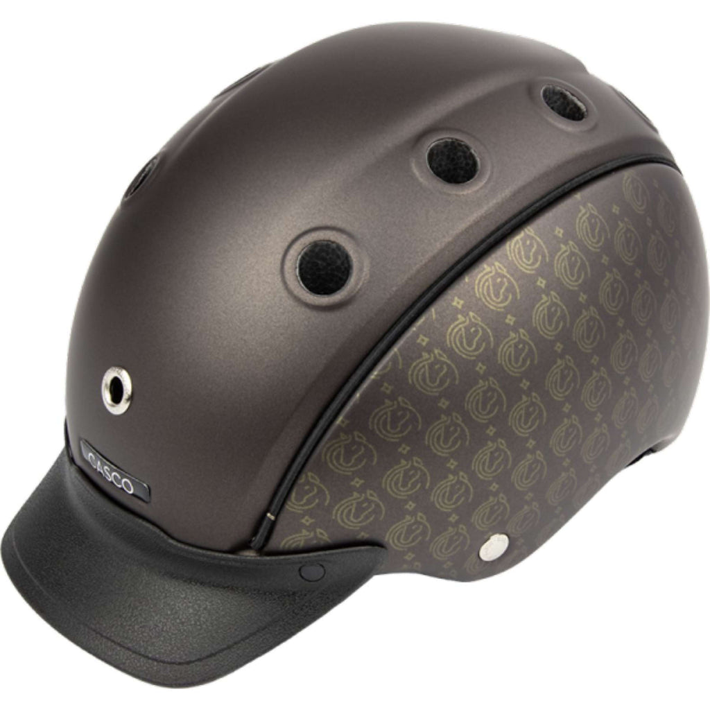 Casco Bombe Choice Starlit Marron