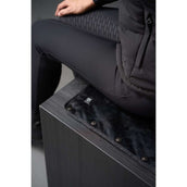 Catago Coussin chauffant Heated Noir