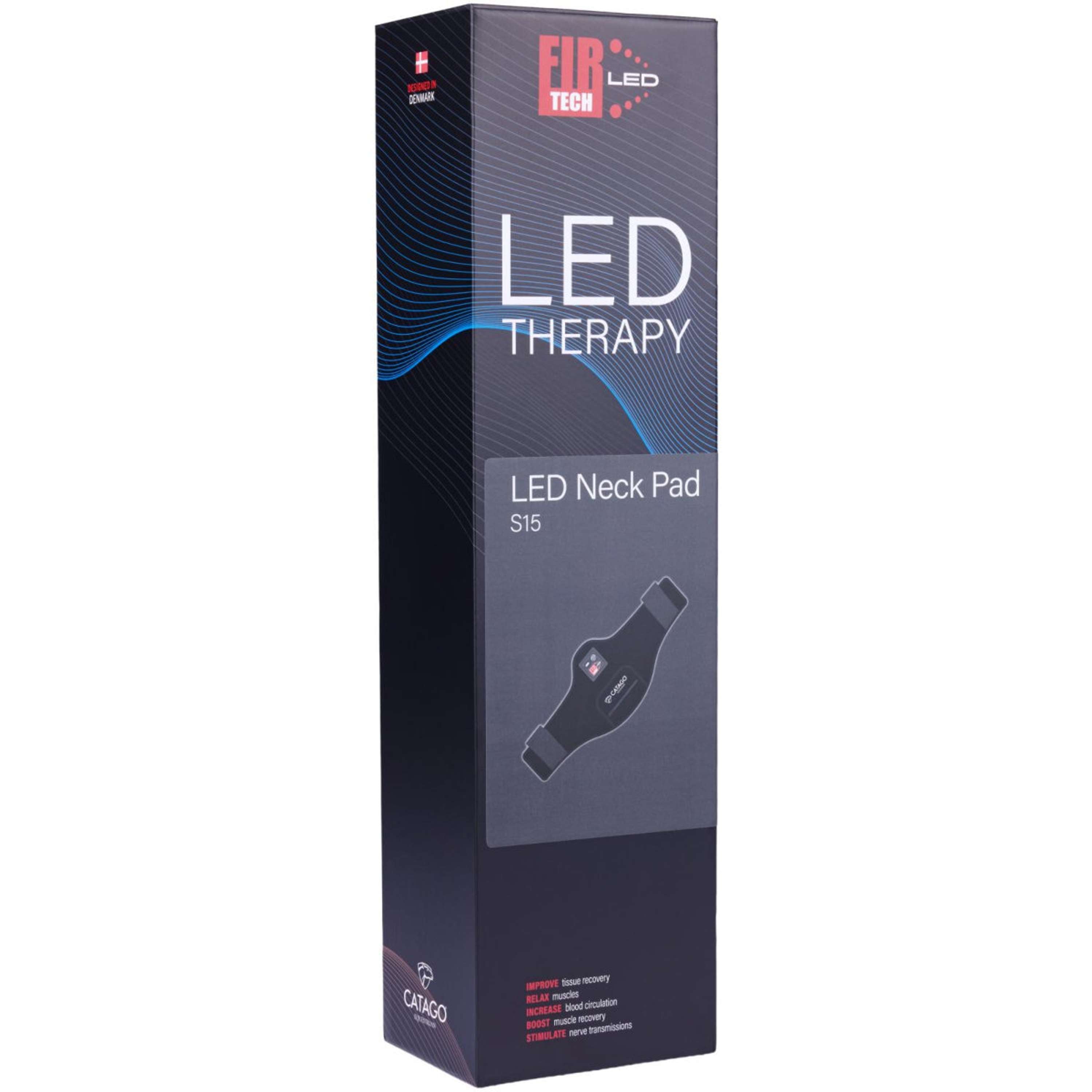 Catago Têtière Anatomique LED Fir-Tech Noir