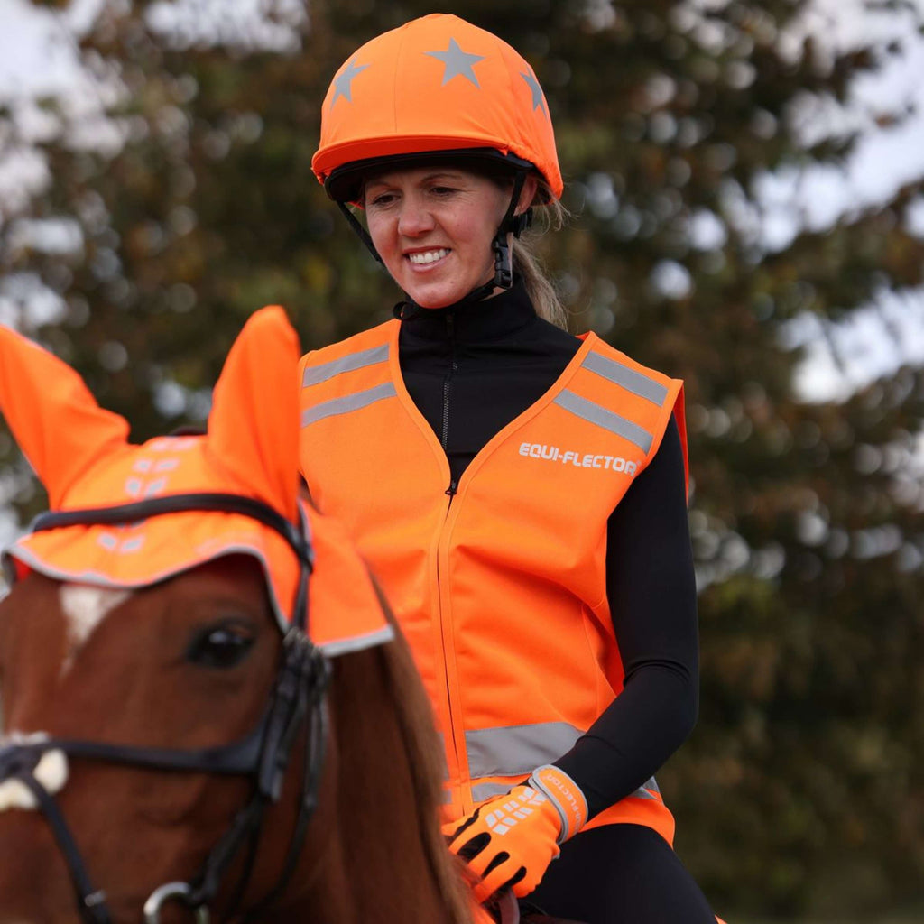 Equi-Flector by Shires Gilet de Sécurité Kids Orange