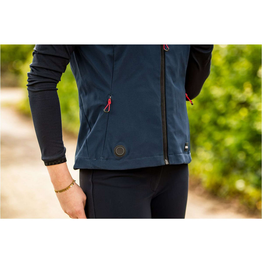 WHIS Chauffe-corps Chauffant Softshell Coach Marin foncé