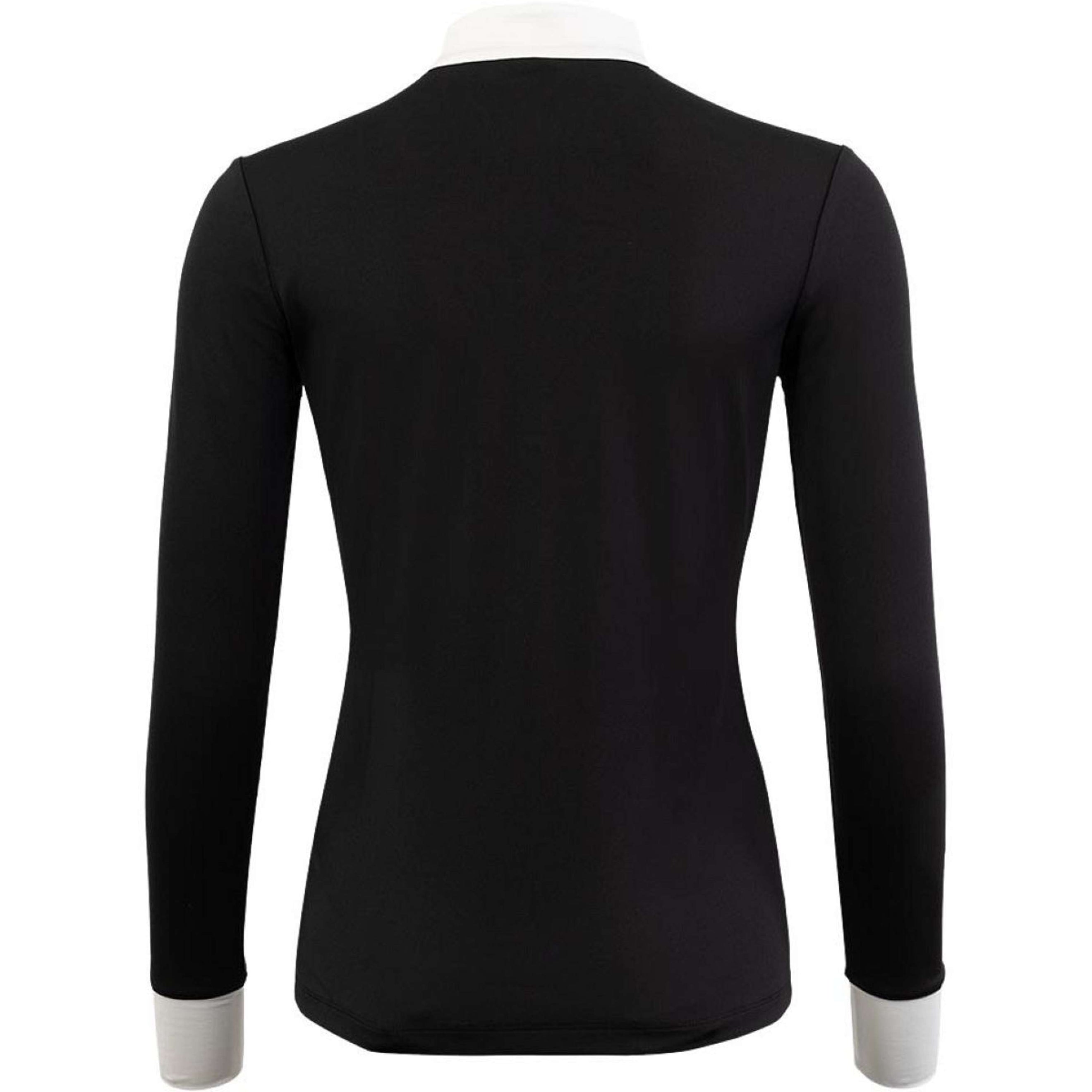 BR T-shirt de Concours Maglie Femme Noir