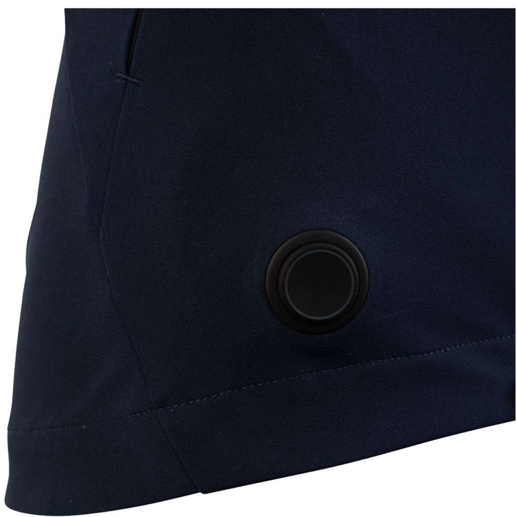 WHIS Veste Chauffante Softshell Coach Marin foncé