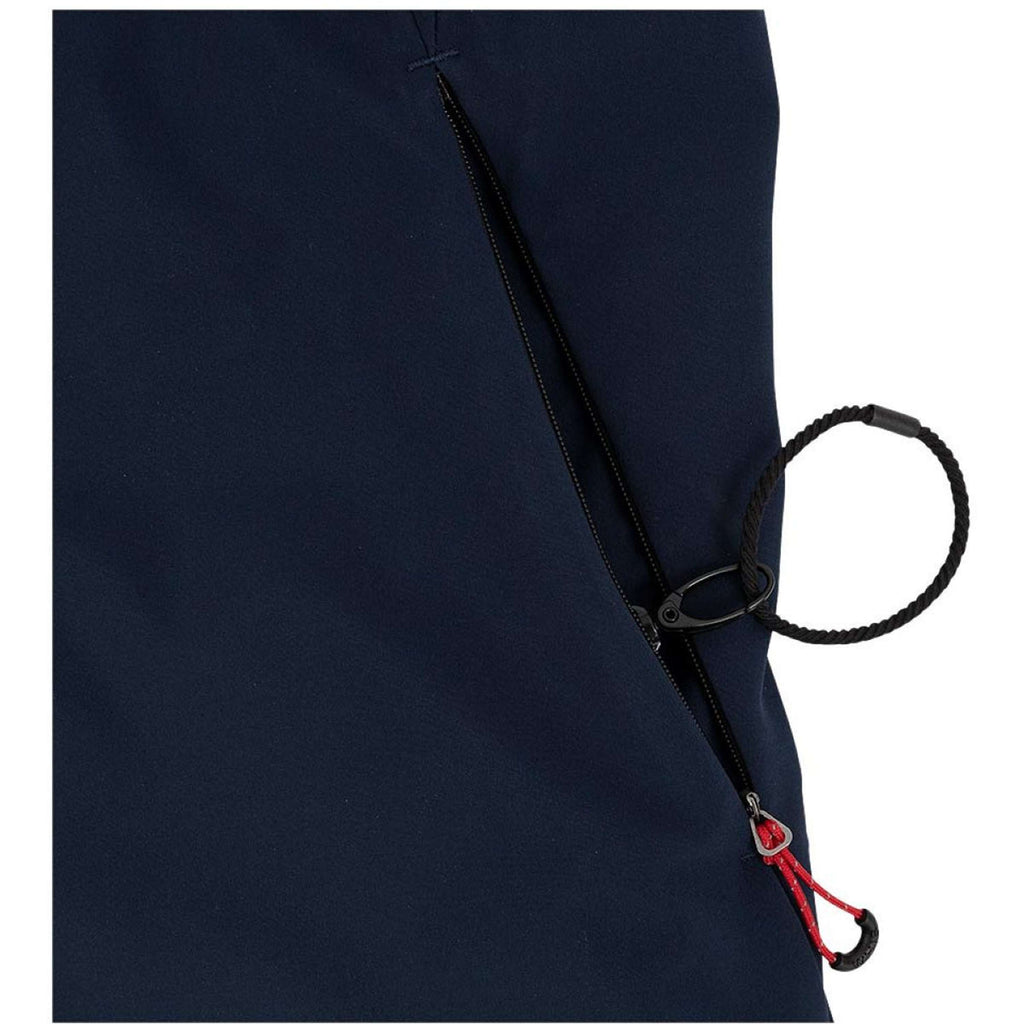 WHIS Veste Chauffante Softshell Coach Marin foncé